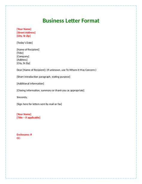 2022 Official Letter Format Fillable Printable Pdf And Forms Handypdf