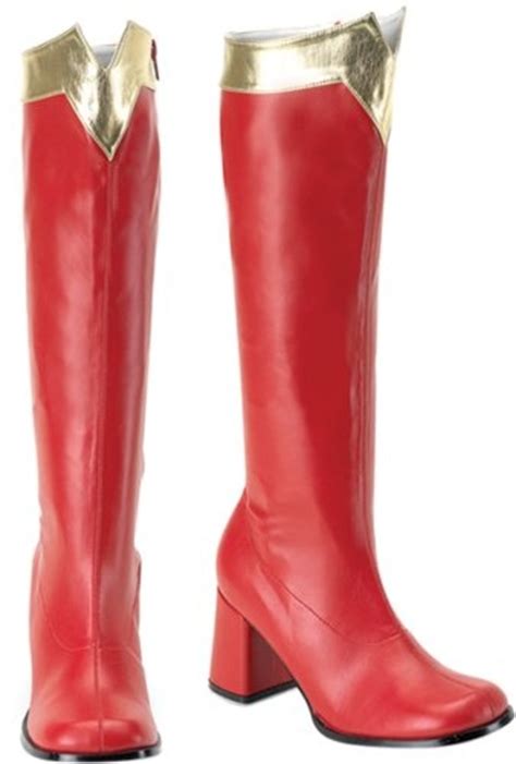Womens Wonder Woman Boots Size 10 Womens Boots Boots Costume Shoes