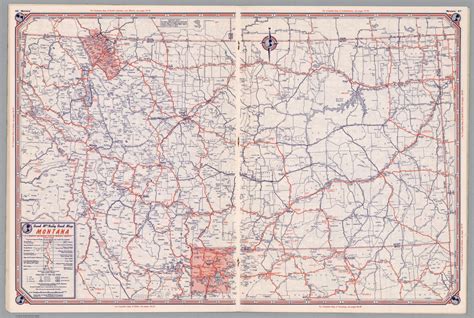 Montana David Rumsey Historical Map Collection