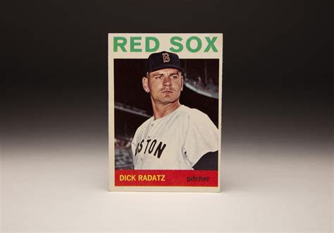 Cardcorner 1964 Topps Dick Radatz Baseball Hall Of Fame