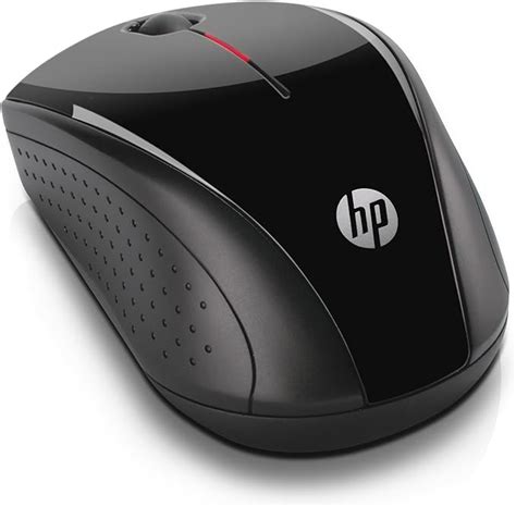 Hp X3000 Black 24 Ghz Usb Wireless Mouse With 1600 Uk