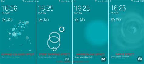 Inside Galaxy Samsung Galaxy S5 How To Change Lock Screen Effect In
