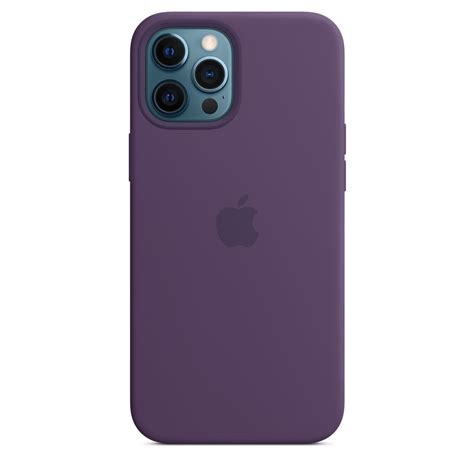 Iphone 12 Pro Max Silicone Case With Magsafe Amethyst Apple Ca