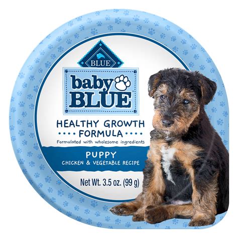 Blue buffalo makes dry and wet dog food for all sizes and ages of pups. Blue Buffalo Baby Blue Healthy Growth Formula Natural ...