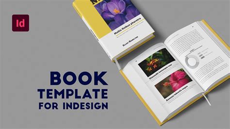 Book Template For Adobe Indesign Youtube