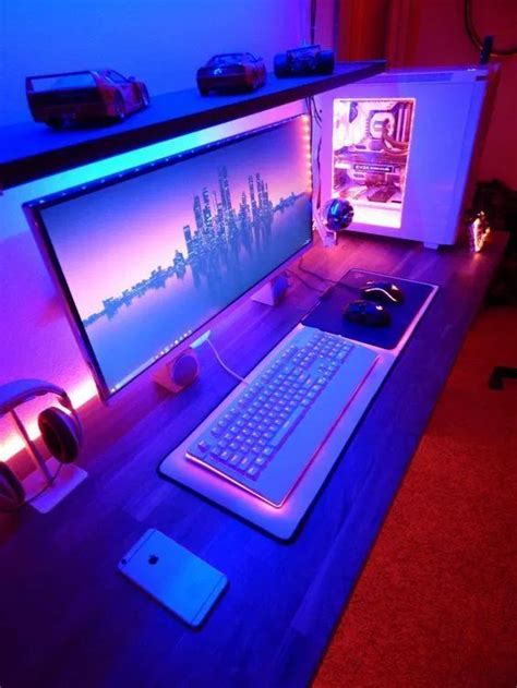 Our team has spent a considerable amount of time in researching and physically reviewing the products. 50 Cool Trending Gaming Setup Ideas #gaming #setup # ...