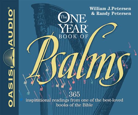 The One Year Book Of Psalms Inspirational Readings From One Of