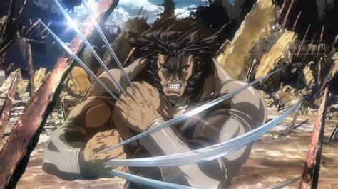 Wolverine All Powers From The X Men Anime Youtube