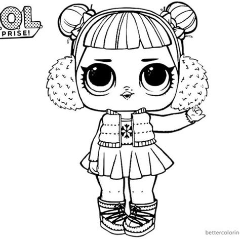 Lol Surprise Doll Angel Coloring Pages