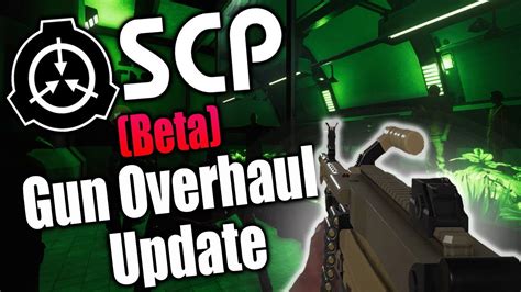 Experiencing The Scp Secret Laboratory Gun Overhaul Update Parabellum
