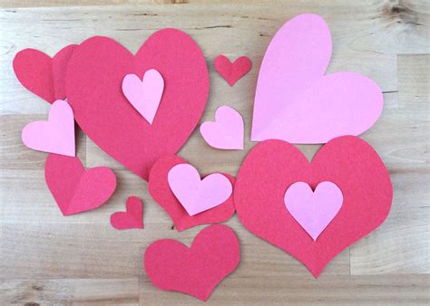 Simple Hack For Cutting Out Paper Hearts Stlmotherhood