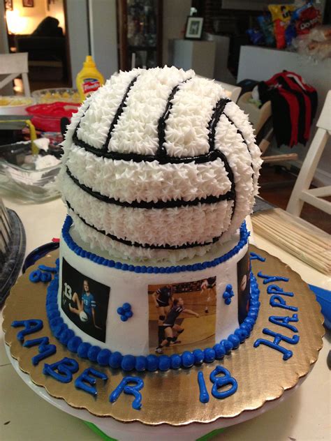 I Want This For My 16th Birthday Volleyball Cakes Volleyball