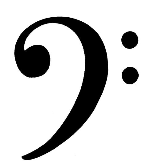 Bass Clef Clipart Free Download On Clipartmag