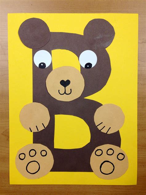 Letter B Bear Craft Template 5 Common Mistakes Everyone Makes In Letter