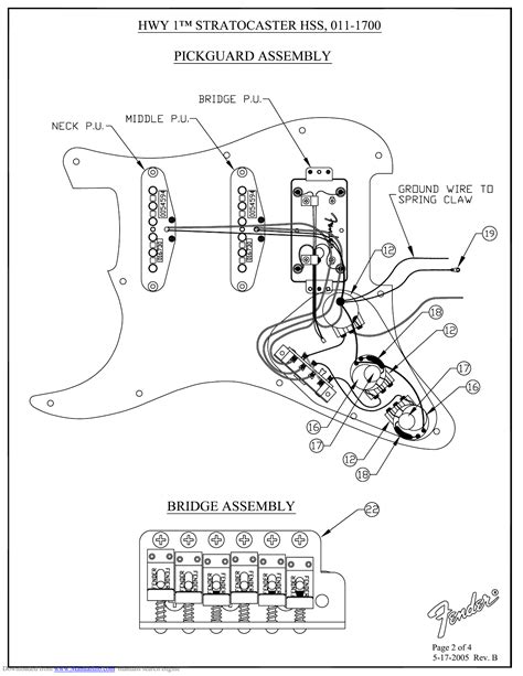 Fender Stratocaster Wiring Diagram Hss Wiring Digital And Schematic