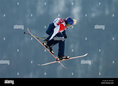 Great Britains Katie Summerhayes In The Ladies Ski Slopestyle