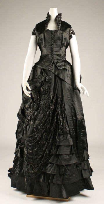 1870s Dinner Dress The Costume Institute Of The Metropolitan Museum Of
