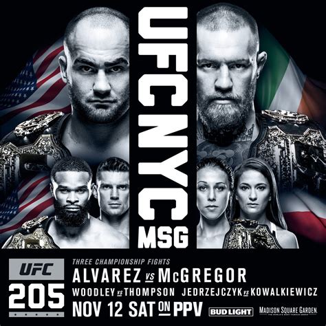 UFC 205: Alvarez vs. McGregor - Follow The Wire