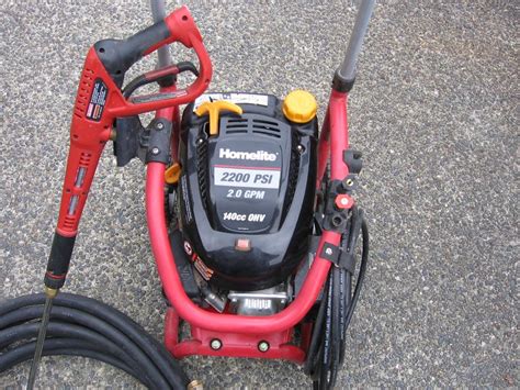 Homelite PSI Pressure Washer From Home Depote Shawnigan Lake Cowichan