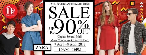 Be informed that all the comments posted on this page do not represent the opinion of zara company, its employees or affiliates. Zara Branded Warehouse Sale Up to 90% Discount @ Cheras ...