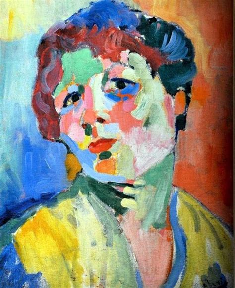Andre Derain Fauvism Art Art Painting Portrait Art