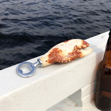 Rusty Brine Lobster Claw Bottle Opener Lisa Maries Made In Maine