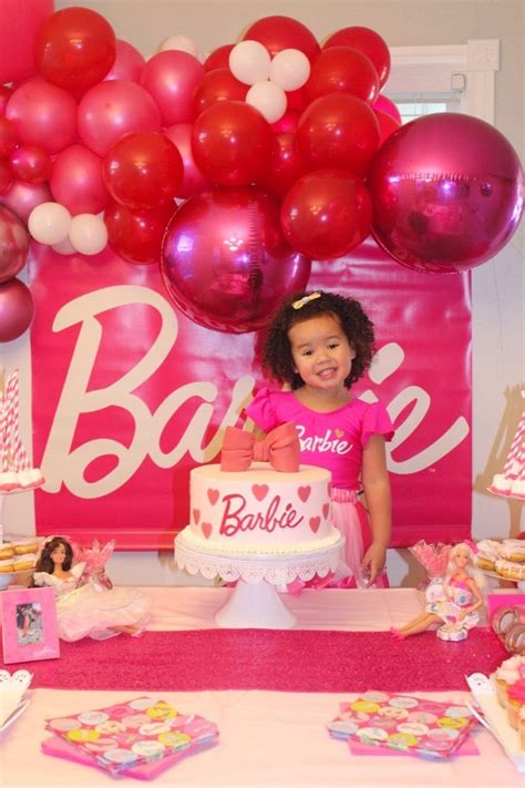 Barbie Theme Birthday Party Decorations Barbie Party Decorations Girls Barbie Birthday Party