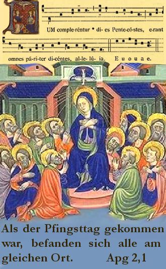 Am montag nach pfingsten beginnt das neue kirchenjahr bzw. Pfingsten - Heilige Schrift - Heilige Menschen