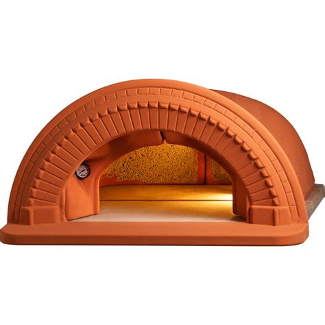 Alfa Pizza Forniref Brick Hearth Wood Fired Outdoor Pizza Oven At