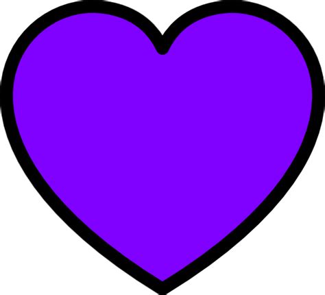 Download High Quality Heart Clipart Purple Transparent Png Images Art