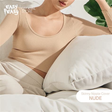 For Women Easy Peasy Skinny Nipple Cover In[seamless Nipple Tape Reuseable Sweatproof] Lazada Ph