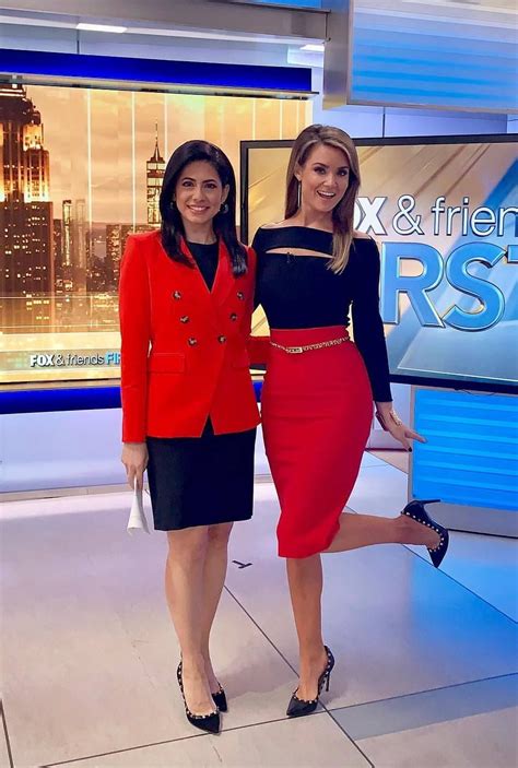 Tracee Carrasco And Jillian Mele Hot Dress Women Female News Anchors