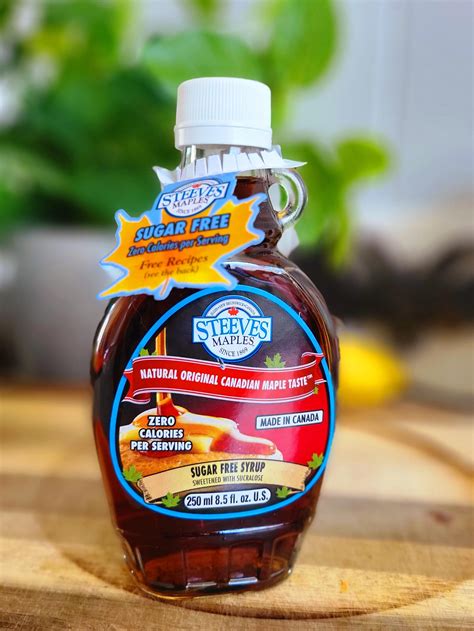 Did you guys know we have our own "0 cal" Maple syrup?! (Not