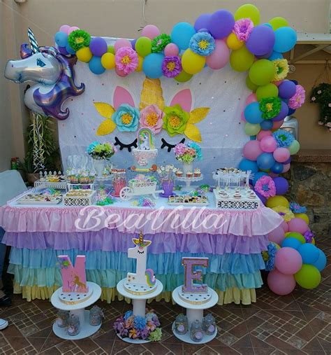 Decoración Unicornio Mágico Birthday Party Decorations Diy Girls Party