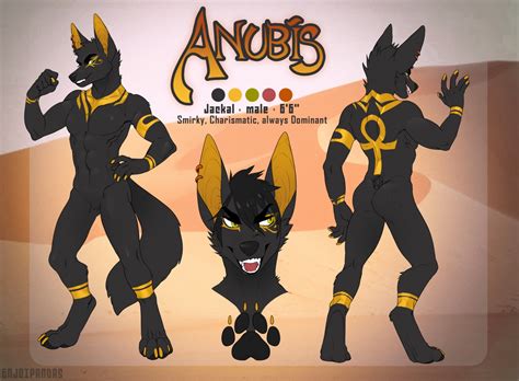 [ref] sfw anubis by enjoipandas by anubislivess fur affinity [dot] net