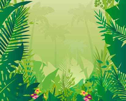 Jungle Vector Background - Ai, Svg, Eps Vector Free Download