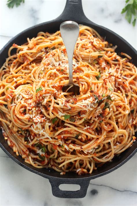 Simple Spaghetti Fra Diavolo Pasta Recipes Easy Fast Spaghetti Recipes