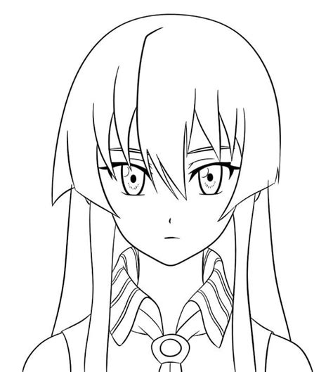 Dibujos De Akame Ga Kill Para Colorear