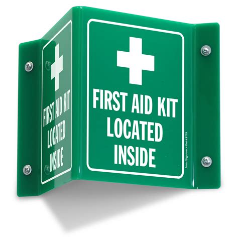 First Aid Kit Projecting Sign Sku S2 1804