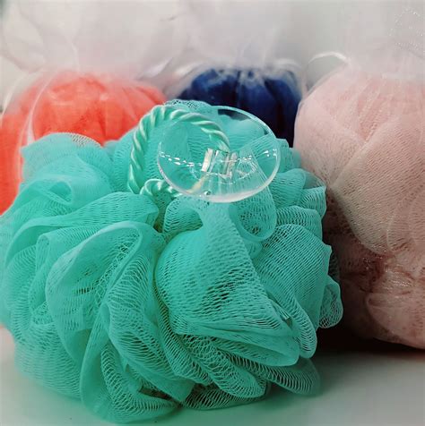 Assorted plastic Loofahs – The Bath House Co.