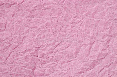 Pink Crumpled Paper Texture Stock Photo Image Of Paper Edges 75317108