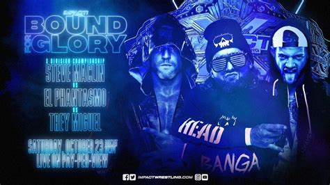 Updated Impact Wrestling Bound For Glory 2021 Card