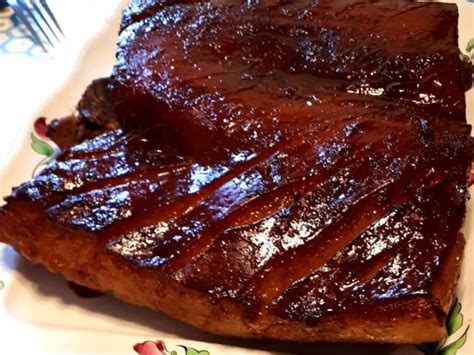 Poitrine de porc laquée à lasiatique
