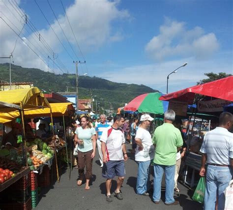 Shopping At Costa Rica Local Farmers Market Feria Casa Oceano