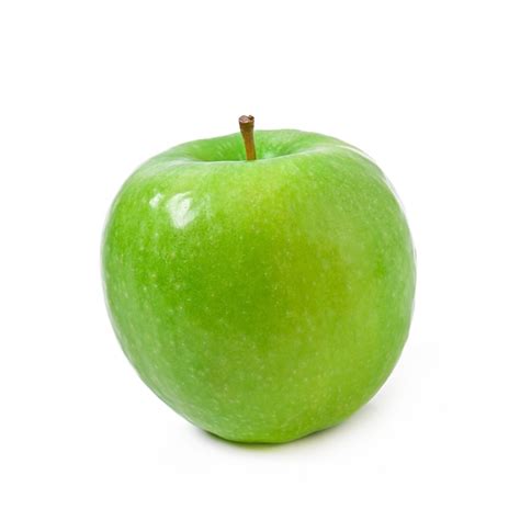 Free Photo Green Apple Isolated On White