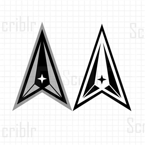 Us Space Force Svg Vector Logo Cutfile Etsy Canada