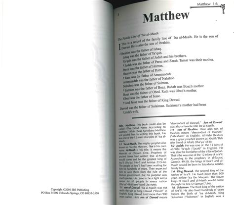 Tajik Gospel Of Matthew The Holy Injil English Translation Imperfect