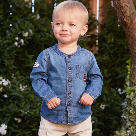 Brand 2017new Spring Child Boy Clothes Kids Baby Boy Denim Shirts Long