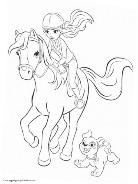 Lego cars, lego chracters and others. Lego Friends Pets Coloring Pages
