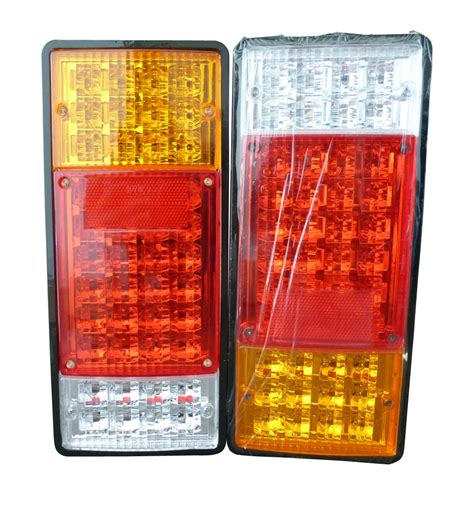 Trailer Semi Rig Truck Led Of 12v Led Tail Lights High Brightness